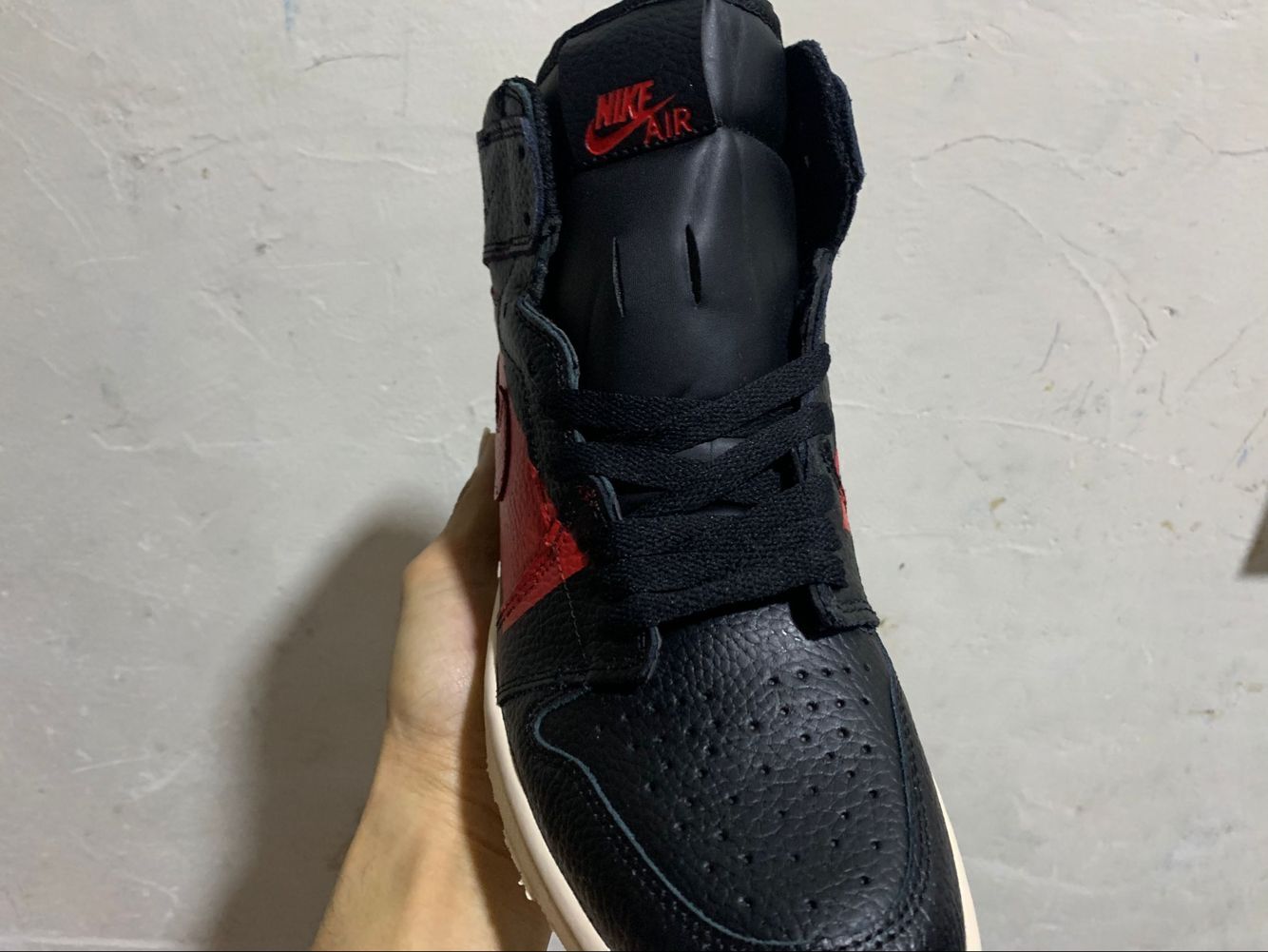 Newest Jordan 1 Retro Black Red White - Click Image to Close